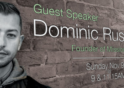 Dominic Russo Guest Speaker