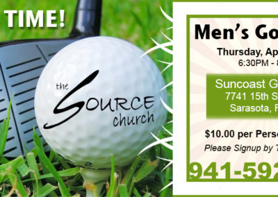 Men's Golf Web Banner