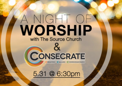 Worship Consecrate Web Banner